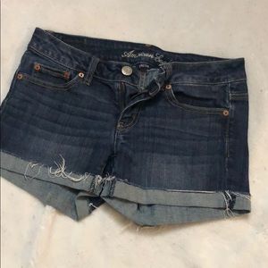 American eagle jean shorts